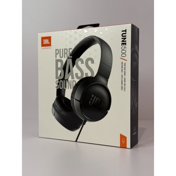 JBL TUNE 500 BT PURE BASS SOUND HEADPHONES - Picture 1 of 4